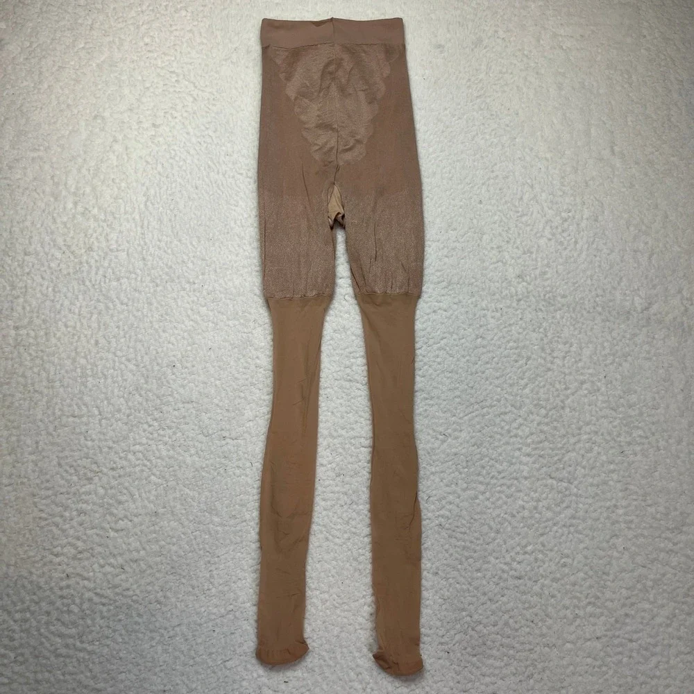 Spanx Tights Womens Size E‎ Nude Luxe Leg High-Waisted Sheer Pantyhose 20211R